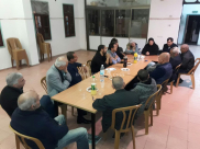  المؤسسات اليافية تجتمع لبحث تداعيات تواجد المستوطنين في حي تلة العرقتنجي بيافا 